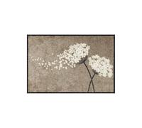 Salonloewe Wishful Blossom Paillasson lavable - Motif floral - Pour l'intérieur et l'extérieur - 50 x 075 cm