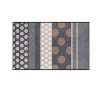 Salonloewe Zerbino SLD0457-075 x 120 cm Glamour Dots Grigio Lavabile