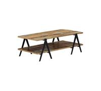 vidaXL Table basse Bois de récupération massif 115 x 60 x 40 cm 248095 Multicolore G