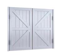Saloon Porte Battante, Style Western Portes Cowboy Porte Séparation, Fermeture Automatique Portes de Café pour Escalier Salle De Bain Cuisine(White,94x100 cm (WxH))