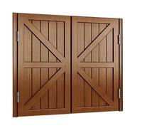 Saloon Porte Battante, Style Western Portes Cowboy Porte Séparation, Fermeture Automatique Portes de Café pour Escalier Salle De Bain Cuisine(Coffee,71x100 cm (WxH))