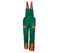 Salopette anti-coupures Sir Safety de classe 2 avec taille réglable, verte, taille 48, vert