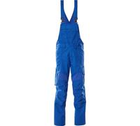 Salopette avec poches genouillères Bleu azur, taille 90 C54 MASCOT 18569-442-91