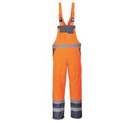 Salopette de contraste Portwest S488 - non doublée Orange/Navy Taille M