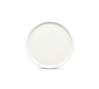 Ora Gloss Assiette à dessert en porcelaine D21 Salt and Pepper