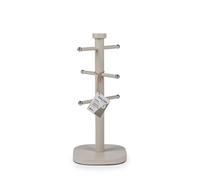 Salter Arbre à Tasses Pebble - Porte-Tasse en Acier au Carbone pour Comptoir de Cuisine, Support d'Exposition à 6 Branches pour Tasses à Café/Tasses à Thé, Rangement Autonome Robuste en Acier, Pierre