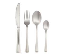 Salter BW02844 Buxton Set de Couverts de Table en Acier Inoxydable, Ménagère 16 Pièces, Design Classique, Pour 4 Personnes, Comprend des Couteaux Fourchettes et Cuillères