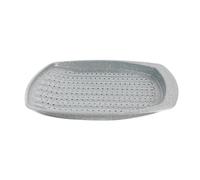 Salter BW08473G Marblestone 38 cm Plateau à Frites au Four, Plaque de Cuisson avec Surface Antiadhésive Effet Marbre, Chip Tray, Acier au Carbone, Sans PFOA, Passe au Four Jusqu'à 220°C/Thermostat 7