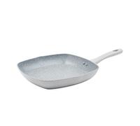 Salter BW11611TEDIR Marblestone Griddle, Poêle à Griller Antiadhésive, Aluminium Forged résistant à la corrosion, Dishwasher Safe, Suitable For Induction Hobs, Eat Healthy With Little Or No Oil, 28