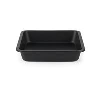 Salter BW12553EU7 Bakes moule à gâteau carré - plat profond antiadhésif de 23cm, acier au carbone, plaque de rôtissage/cuisson, nettoyage facile, four sûr à 220°C, gâteaux d'anniversaire, de marriage