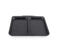 Salter BW12808EU7 Megastone 40 cm Split Baking Tray - Non-Stick Oven Tray with 2 Compartments for Multipurpose Cooking, Durable Carbon Steel Ovenware, Easy to Clean, Oven Safe Up to 220°C, PFOA Free