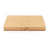 Salter BW13307EU7 planche à découper en bambou - Grand bloc de boucherie de coupe en bois, planche épaisse pour découper la viande, plateau de fromage charcuterie, réversible, certifié FSC®, 40 cm