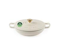 Salter Chester Cocotte en Fonte Émaillée Peu Profonde - Four Hollandais 30cm, Couvercle Auto-Arrosant, Fonte Durable, Compatible avec le Four, Convient à Tous Types de Plaques y Compris Induction