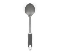 Salter Cuillère à Sauce, Ustensile de Cuisine Antiadhésif Multifonction, Collection Cosmos, Idéale pour Servir et Mélanger, Crochet de Suspension, Facile à Nettoyer, Noir/Gris,BW11066EU7
