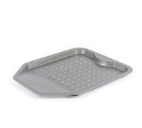 Salter Essentials perforé plaque de cuisson - antiadhésif Feuille pour four rectangulaire, Lavable au lave-vaisselle, Facile à nettoyer, Fabriqué au Royaume-Uni, Acier carbone durable, BW13672