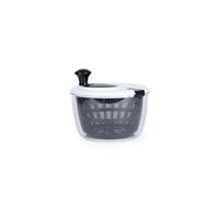 Salter essoreuse à salade 5 L | Essorage d’une main, couvercle à clips, base antidérapante, panier égouttoir 2-en-1, pour salades, herbes et fruits