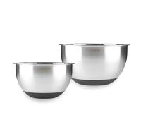 Salter Expert Lot de 2 bols mélangeurs en acier inoxydable, 20/24 cm