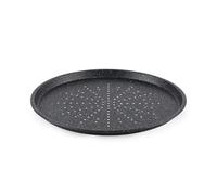 Salter Megastone Plaque à pizza antiadhésive - Plaque à pizza en acier au carbone, 11"/29cm, base perforée pour une cuisson uniforme, facile à nettoyer, facile à nettoyer, légère, BW10690EU7