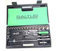 SALTUS Coffret de 24 clés à cliquet Jeu de clés à douilles Jeu d'outils 1/2" Coffret de cliquets