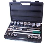 SALTUS Coffret de cliquets 21 pces Coffret de clés à douilles Montage camion 3/4