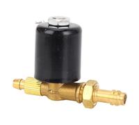 Saluaqui 24 V A/C/solénoïde Fonctionne Normalement Électrovanne 24 V pour Soudage à l'arc Vanne électrique pour Pression de Gazole 0 0,8 MPa Conception de Connexion Facile (DC24V)