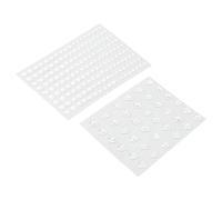 Saluaqui Autocollants de Maquillage en,Cœur Décor de Visage Auto Adhésif | Faux Accents de Perles, Décoration D,Art des Ongles, Projets D,Artisanat, 2 Feuilles, Matériau Doux pour la Peau, Retrait