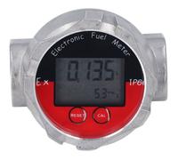 Saluaqui Débitmètre à Numérique de Haute Précision avec écran LCD de 1 Pouce pour la Mesure de l' et de l'eau Maximum 20MPa - Stru