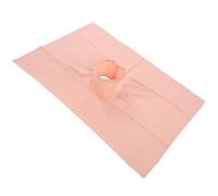 Saluaqui Drap de Lit pour Salon de beauté, Housse de Table en Coton de qualité Supérieure avec Trou pour le Visage, 70 X 100 Cm, Vert élégant et Design pour Plus de Confort et de durabilité (Tapez 4)