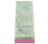Saluaqui Stone Sharpening Nature's Whetstone Pierre à Aiguiser Double Face 3000/10000 Mesh Pierre à Aiguiser Verte pour Couteaux Outils Lames Haute dureté Poli Miroir Portable