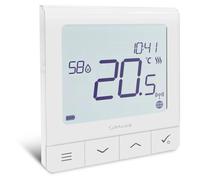 Salus QUANTUM, thermostat d'ambiance ultraplat, batterie rechargeable, avec grand écran, 1 pièce