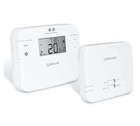 Salus RT510RF/TX Thermostat programmable sans fil 5/2 jours | Kit récepteur sans fil complet, 868 MHz RF, commutation sans tension et 230 V, contrôle ITLC, chaudière Plus, plage 5-35 °C