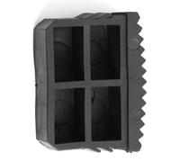 SALUTUYA Pieds d'échelle 2 pièces/paire caoutchouc antidérapant remplacement escabeau pieds tapis de pied semelle bricolage pied