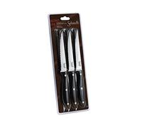 Salvinelli Bistrot dentelé Couteau à Steak, Polyformaldeide/Acier Inoxydable, Multicolore, 11.5 x 30 x 30 cm