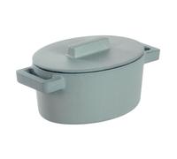 Sambonet 51638Z13, 0,45 l, ovale, gris, fonte, émail, gris