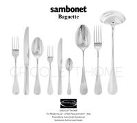 Sambonet Baguette Edelstahl 18/10 Besteck 75tlg.M.C.O. S0003-S00013-52586-76