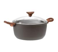 Sambonet RockNRose marmite à viande noire 24cm