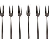 Sambonet Couverts Rock Set 6 fourchettes à gâteau Acier inoxydable