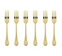 Sambonet Fourchette à gâteau Taormina Gold 6 pièces