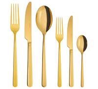 Sambonet Linear Edelstahl/PVD Gold Besteck 72tlg.Vh. S0025-S00017-52713G79