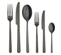 Sambonet Linear Edelstahl/PVDschwarz Besteck 72tlg.Vh. S0025-S00019-52713B79