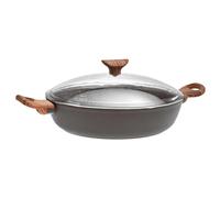 Sambonet poêle Rock 'n' Rose Noir - ø 28 cm / 3,6 litres - surface antiadhésive standard