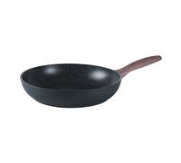 Sambonet Poêle & Wok Avec Manche Rock & Rose Noir 20cm Aluminium