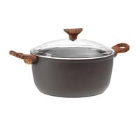 Sambonet RockNRose marmite à viande noire 24cm