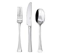 Sambonet S0124, set de couverts à dessert pour 13 personnes, collection Triennale, en acier inoxydable plaqué argent