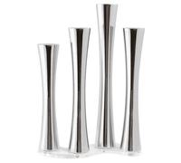 Sambonet S0244 Bougeoir Bamboo, lot de 4, acier inoxydable 18/10