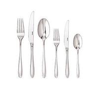 Sambonet S0277 Dream, set de couverts pour plats principaux, 6 pièces, en acier inoxydable argenté