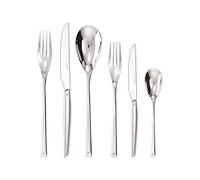 Sambonet S0277 H-Art, service de table 6 pièces, acier inoxydable argenté
