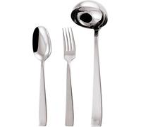 Sambonet S0448 Flat Couverts de service 3pcs, acier inoxydable 18/10