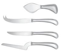 Sambonet S1587 Living Couteaux à fromage, 4 pièces, acier inoxydable 18/10
