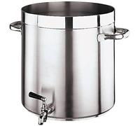 Sambonet série 1100, acier inoxydable satiné, marmite avec robinet 32 11102-32